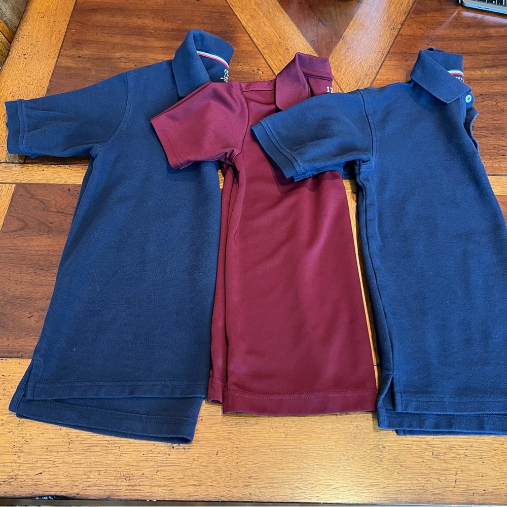 French Toast/Izod Boys Polo Uniform Shirts
